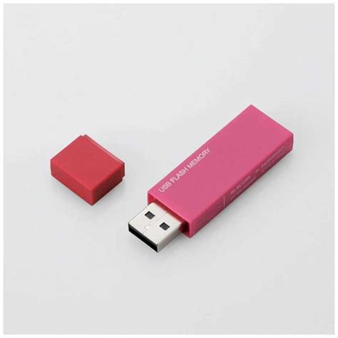 エレコム Elecom Usbメモリー 16gb Usb20 キャップ式 ピンク Mf Msu2b16gpn