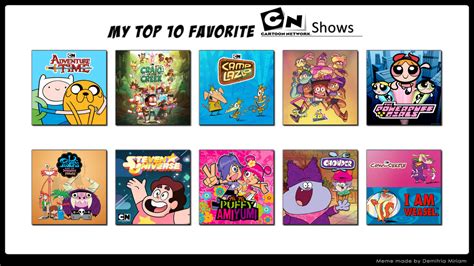 My Top 10 Favorite Cartoon Network Shows by Tagirovo on DeviantArt