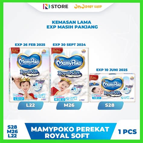 Jual Promo Mamypoko Royal Soft Perekat S M L Ball Pack