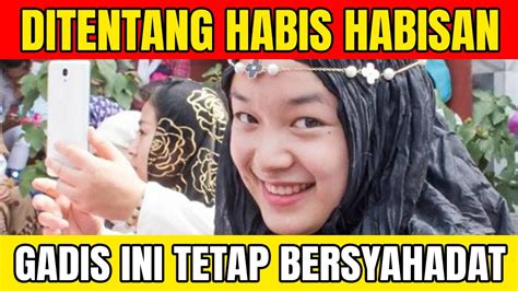 GADIS CANTIK CHINA INDO TETAP BERSYAHADAT MESKI HAL INI DILAKUKAN