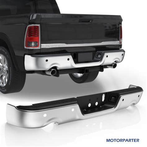 Chrome Rear Bumper Assy For Dodge Ram W Dual Exhaust