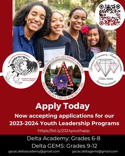 Delta Academydelta Gems 2023 2024 Application Greenville Sc