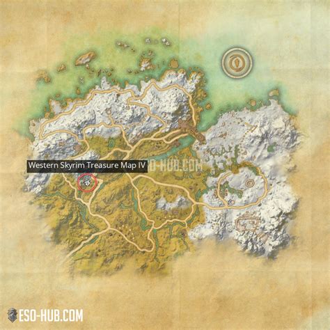 Western Skyrim Treasure Map IV - ESO Hub - Elder Scrolls Online