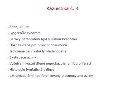 PPT - Kazuistika č. 1 PowerPoint Presentation, free download - ID:3960219