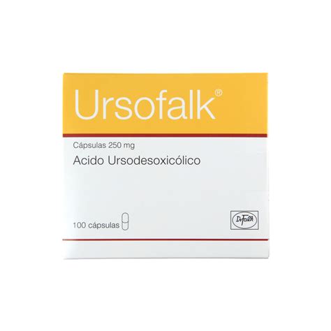 Ursofalk ácido Ursodesoxicólico 100 Cap 250mg Productos Salcobrand