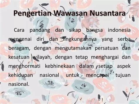 Wawasan Nusantara Ppt