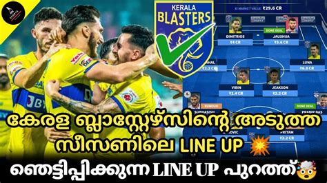 Kerala Blasters Next Season Possible Line Up Kerala Blasters Latest