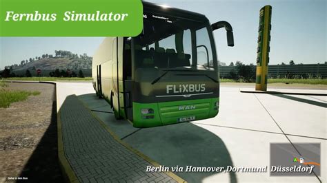 Fernbus Simulator PS5 Gameplay Berlin via Hannover Düsseldorf