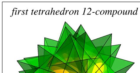 Tetrahedron Compound From Wolfram Mathworld