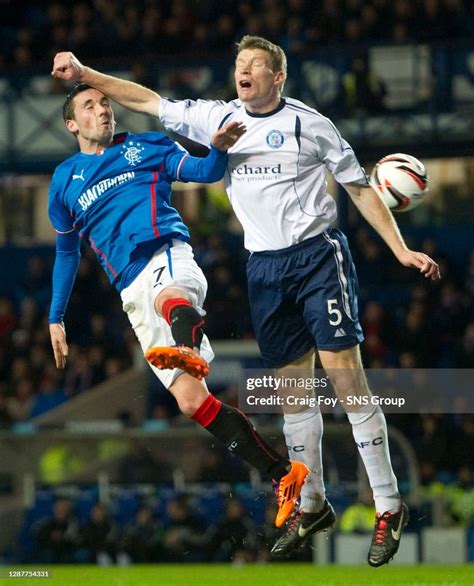 Rangers V Forfaribrox Glasgowforfar Star Darren Dods Gets The