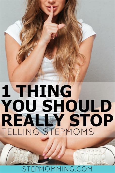 One Thing You Should Really Stop Telling Stepmoms Step Mom Advice