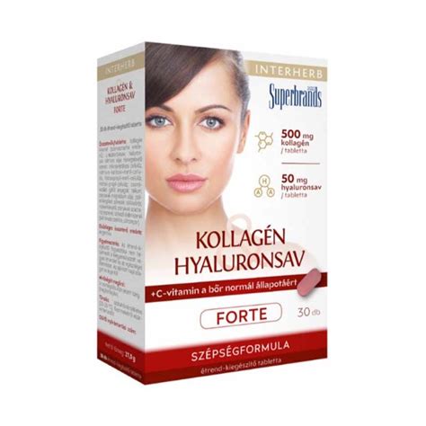 Interherb Vital Kollag N S Hyaluronsav Forte Tabletta Pingvin Patika