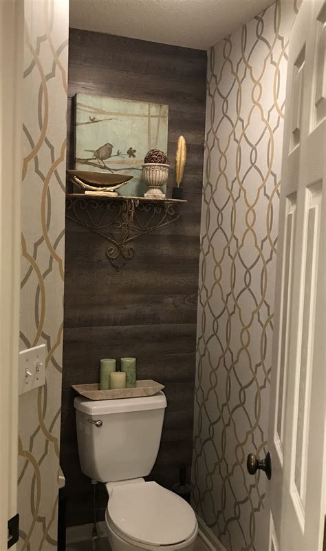 Water Closet Accent Wall Welcome To My House Water Closet Accent Wall