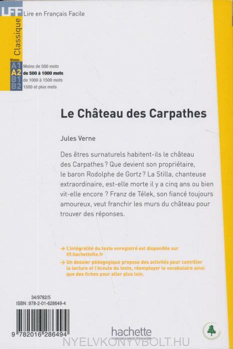 Le Ch Teau Des Carpathes Version Audio Offerte Lire En Francais