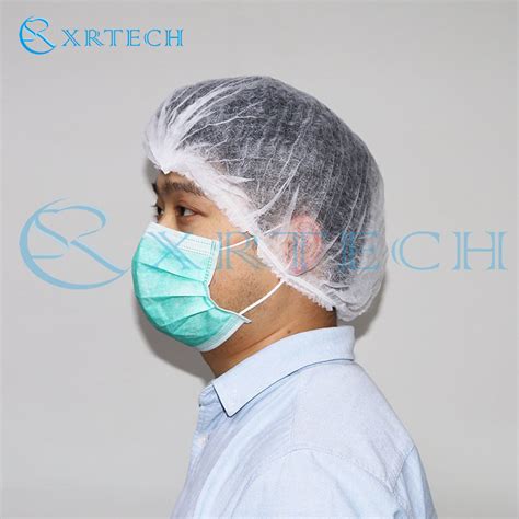 Disposable Snood Mob Bouffant Clip Strip Caps Surgical Dental Nonwoven