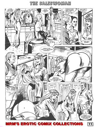 Cicciolina The Saleswoman Luscious Hentai Manga Porn