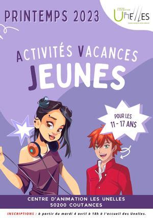 Calam O Animations Vacances Jeunes Printemps