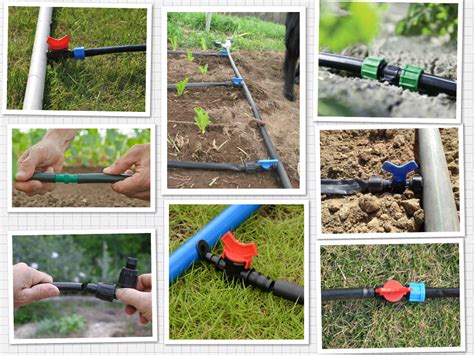 Agriculture Drip Irrigation Fittings Male Thread Tee For Drip Tape