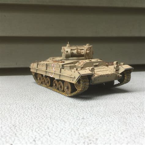 British Infantry Tank Mkiii Valentine Plastic Model Military