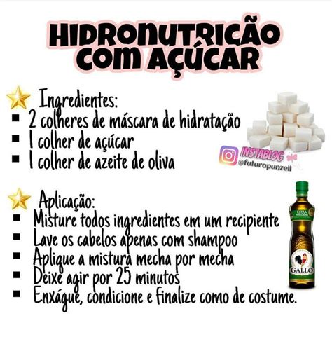 Hidronutri Ao A Car Tratamento De Cabelo Dicas Para Cabelos