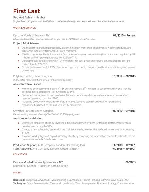 Construction Manager Resume Summary Examples 8 Proven Examples Updated For 2024