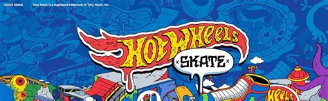 Hot Wheels Skate Octopark Playset With Exclusive Finger Skateboard And Pair Of Removable Skate