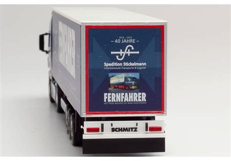 Herpa MAN TGX XXL Euro 4 Gardinenplanen Sattelzug Spedition