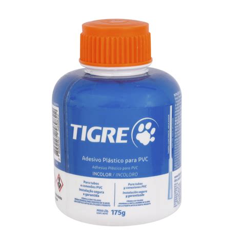 Cola Para PVC Incolor Frasco 175g Tigre Leroy Merlin