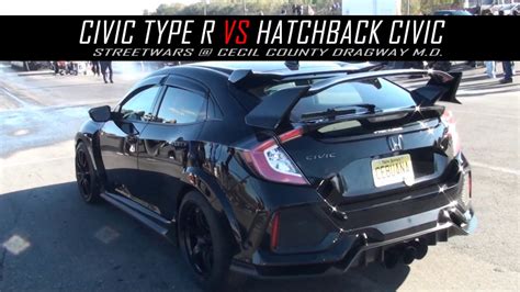 Honda Civic Type R Drag Races Modded Civic Destruction Happens Autoevolution