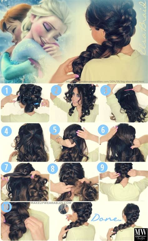 Frozen-inspired Hair Tutorials You Must Love - Pretty Designs