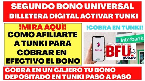 Venta Billetera Digital Tunki Bono Universal En Stock