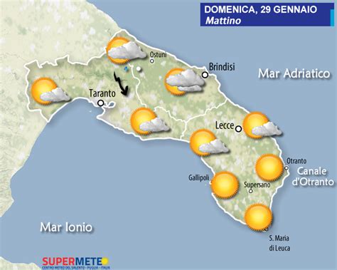 Il Tempo Oggi 29 Gennaio Mesagnesera It