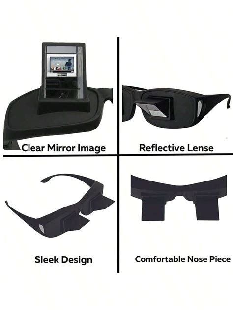 Lazy Glasses Bed Prism Horizontal High Definition Eyewear Periscope Lie