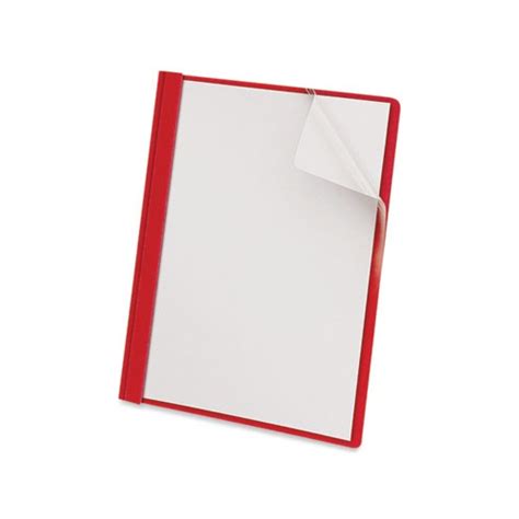 Universal Clear Front Report Cover UNV57123 Shoplet