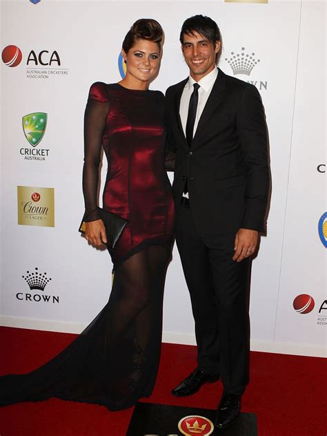 Mitchell Johnson And Jessica Bratich Johnson On The Red Carpet