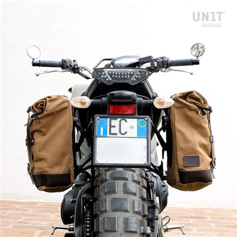 Canvas Side Pannier Scram L L Left Subframe Yamaha