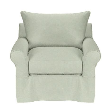 Suzanne Kasler Linen Vv Club Chair Slipcover Ballard Designs