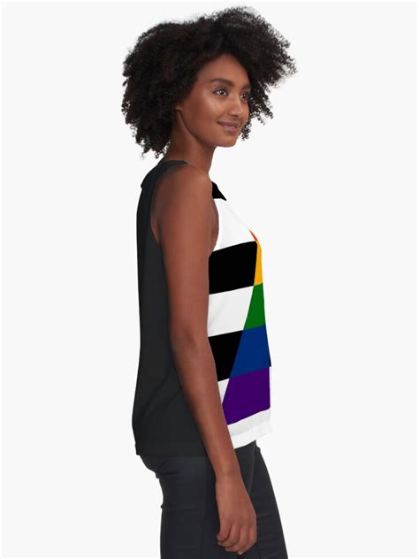 Solid Lgbt Ally Pride Flag Sleeveless Top For Sale By Liveloudgraphic