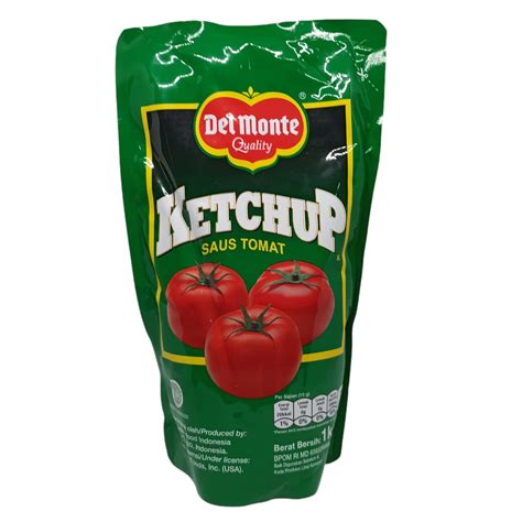 Delmonte Ketchup Saus Tomat Pouch 1 Kg Lazada Indonesia