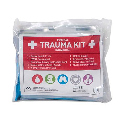 Mojo® Individual Trauma Kit - Combat Medical Systems