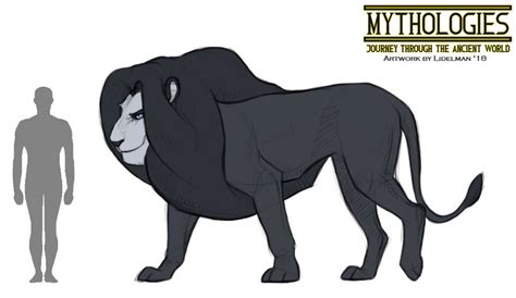 Mythologies Nemean Lion By Hewytoonmore On Deviantart