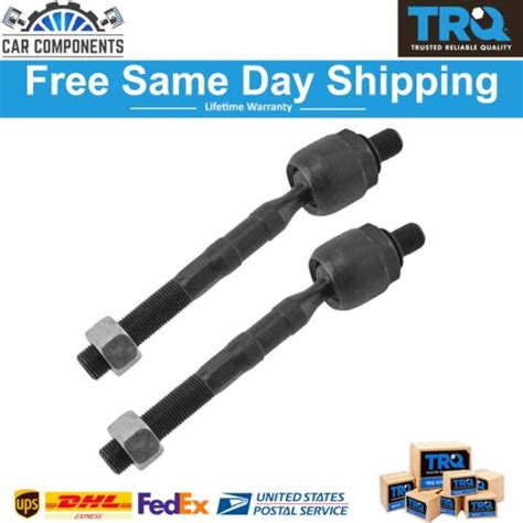 Trq New Front Inner Tie Rod End Lh Rh Side Set For 2006 2011 Hyundai