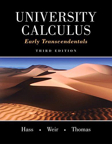 Calculus Early Transcendentals Textbooks Slugbooks