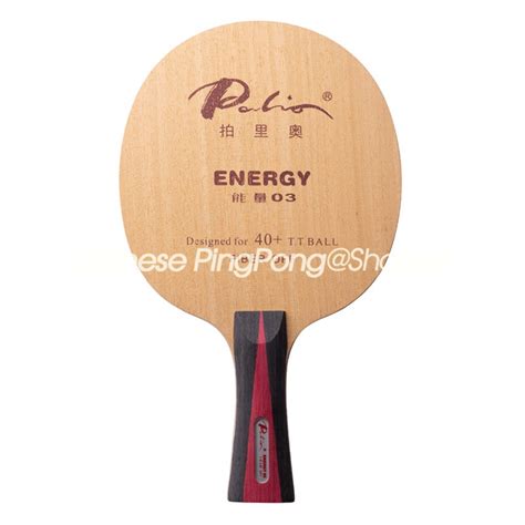 Palio Energy 03 ไม้ตีปิงปอง (5+4 คาร์บอน, ปิด) Energy-03 Ping Pong Bat ...