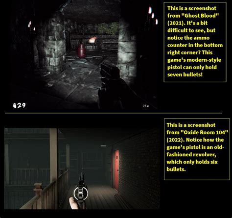 Low Capacity Survival Horror Game Weapon Screenshots Pekoeblaze The