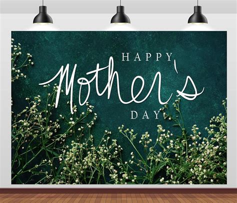 Amazon CORFOTO 8x6ft Happy Mother S Day Backdrop Gypsophila