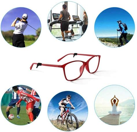 Pair Anti Slip Glasses Ear Hooks Tip Eyeglasses Grip Temple Holder