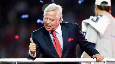 Robert Kraft Owner Of New England Patriots Owner Accused Of