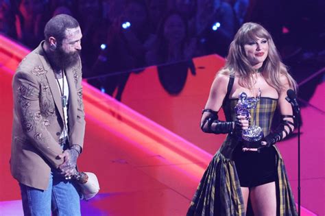 Taylor Swift, Post Malone win best collaboration at MTV's Video Music ...