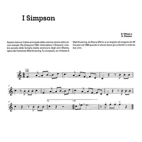 THE SIMPSONS Theme Easy Sheet music | Easy Sheet Music